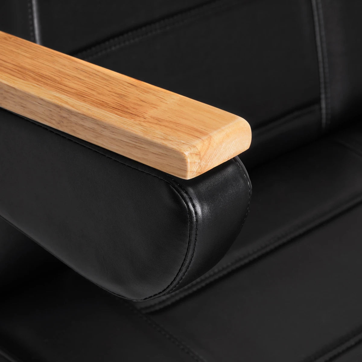 SET - Beauty bed-couche SILLON LUX 273b, black + stool 304