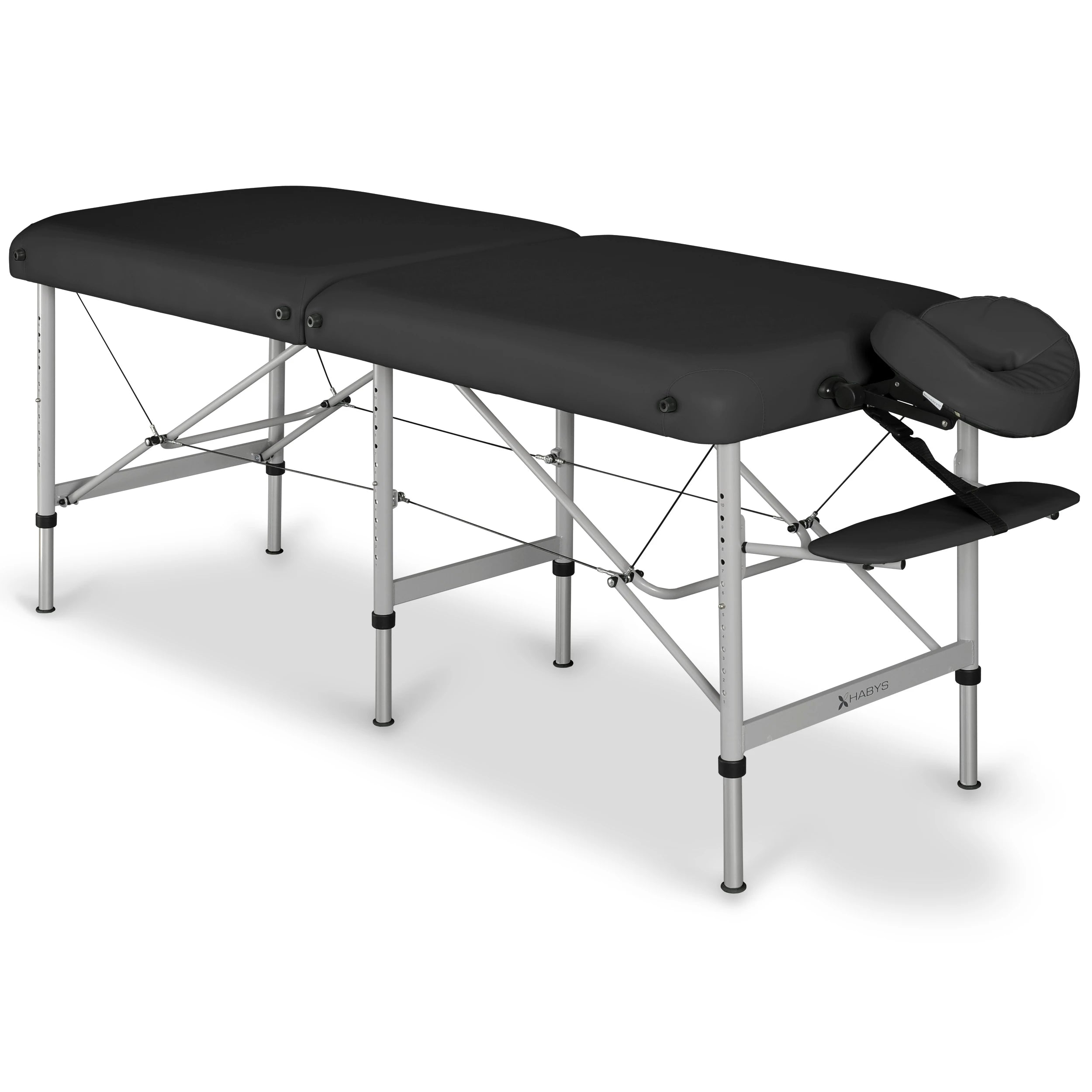 Massage Table Medmal Alu 70 Vinyl Flex K015 Black