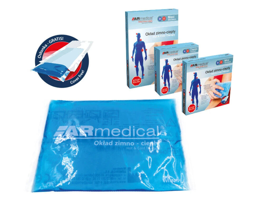 ARmedical Maxi uudelleenkäytettävä kylmä-lämmin geelipakkaus, 20x30 cm