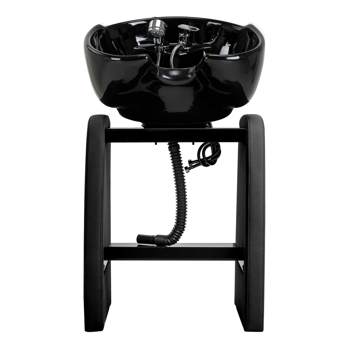 Hairdressing wash unit Omega Aqualina black