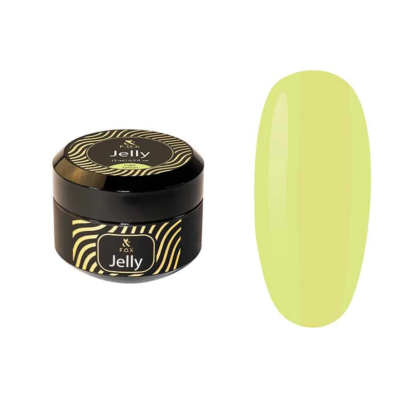 F.O.X Jelly Gel Cover Light Lemon, 15 ml