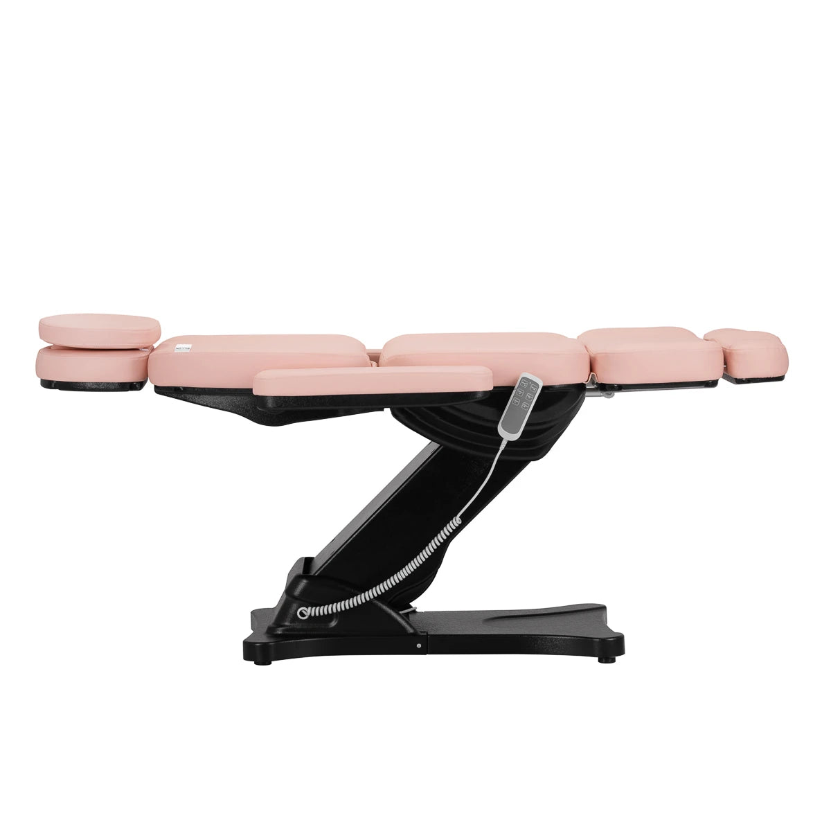 Beauty bed-couche SILLON CLASSIC, 3 motors, pink-black