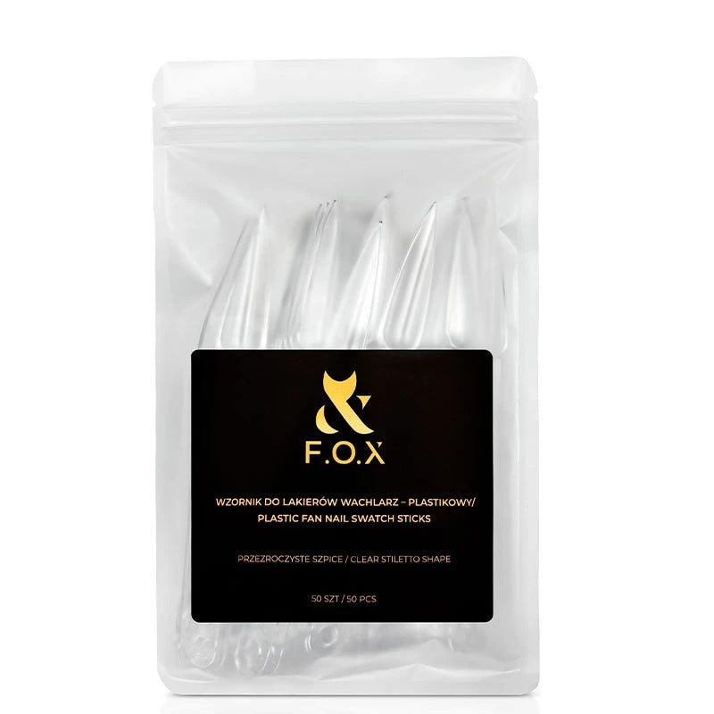 F.O.X Stillet Gel Polish Color Palette, geelilakka, 50 kpl, kirkas