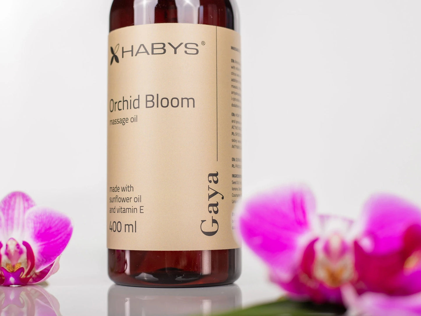 Orchid bloom hierontaöljy, 400 ml