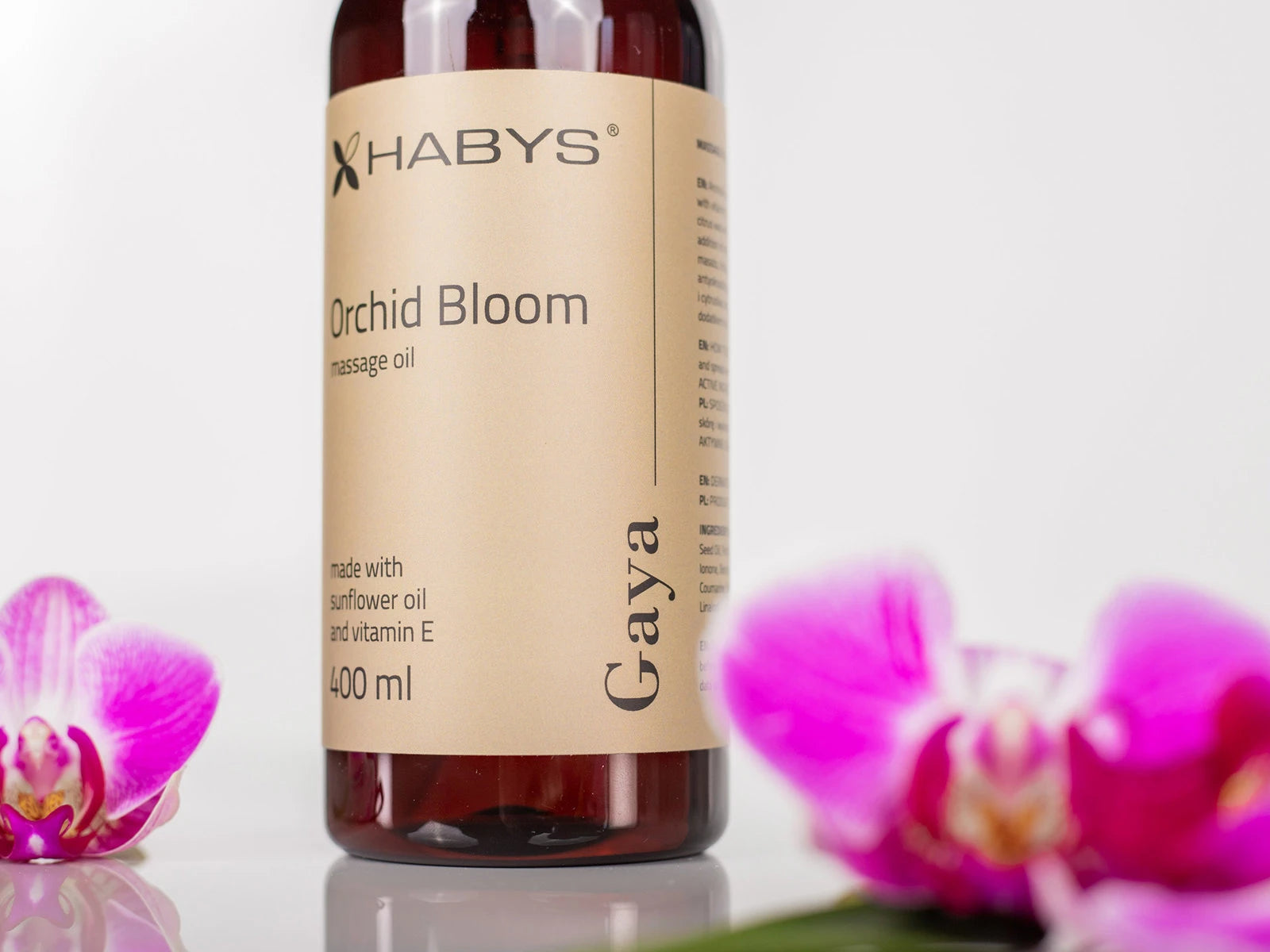 Orchid bloom hierontaöljy, 400 ml