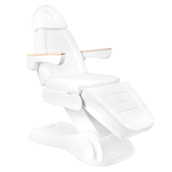 Sähköinen hoitotuoli LUX 870b, 3 moottoria, lämmitys, valkoinen