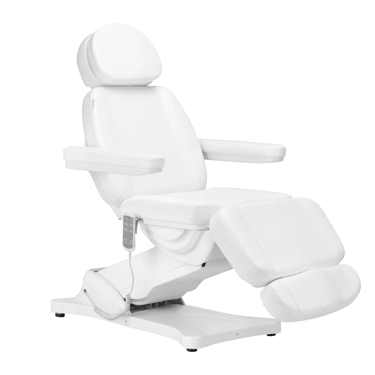 SILLON CLASSIC sähköinen hoitotuoli, 3 moottoria, lämmitys, valkoinen
