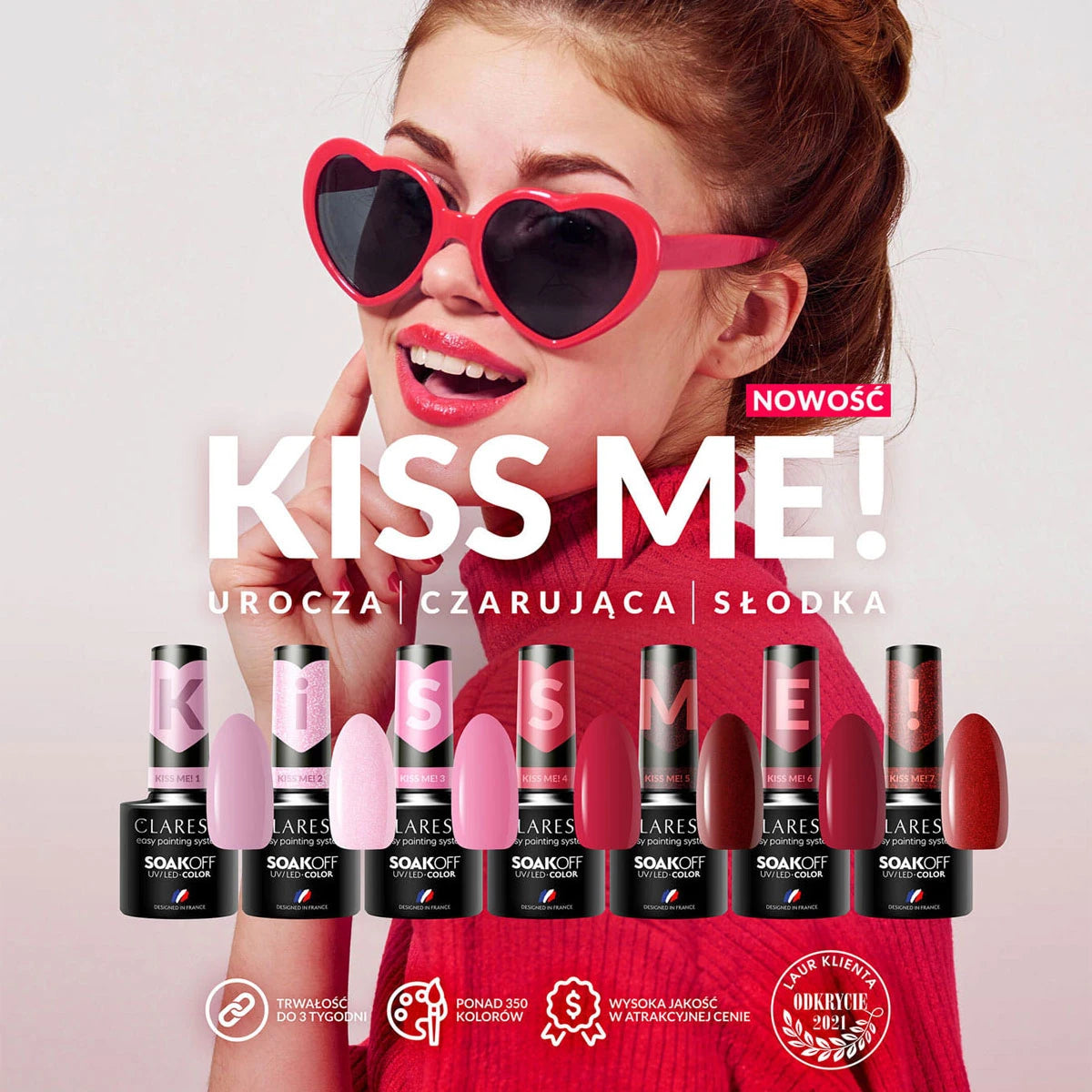 Gel polish Kiss Me! 4 -5g