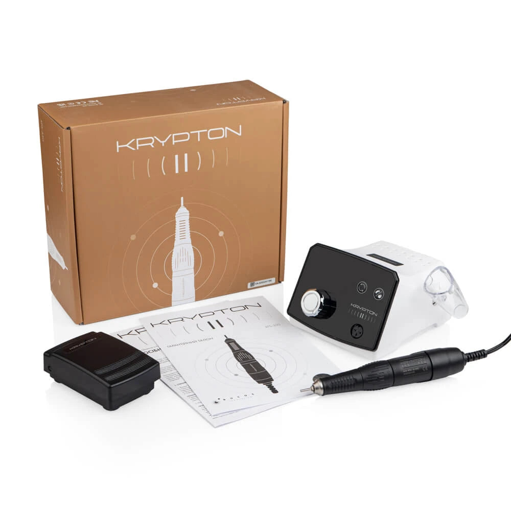 BUCOS INNOVATION Nail Drill KRYPTON II XPS-350 70 W ja 35 000 rpm:n käyntinopeudella, manicure ja pedicure