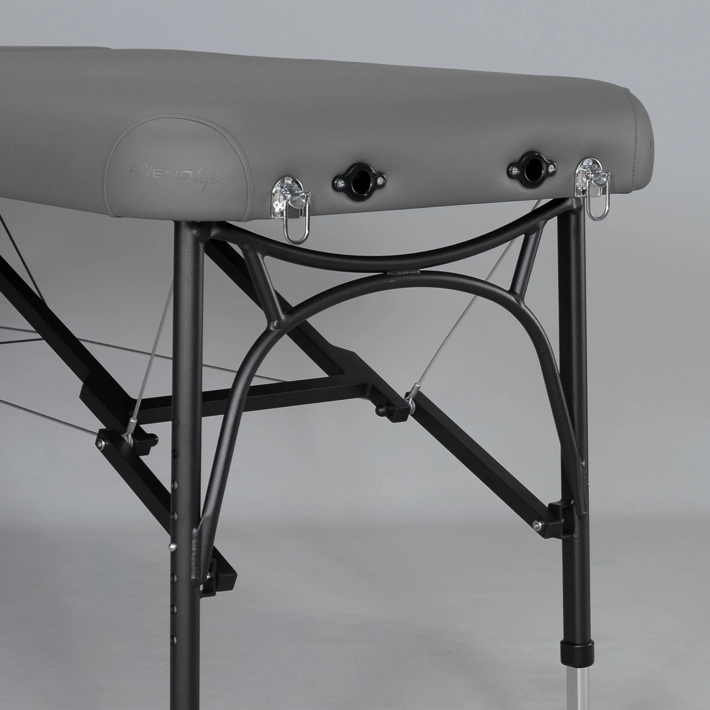 Massage table Luna light Soft Touch K622 Charcoal