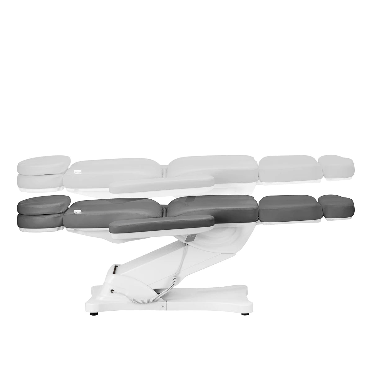 Beauty bed-couche SILLON CLASSIC, 4 motors, gray with cradle