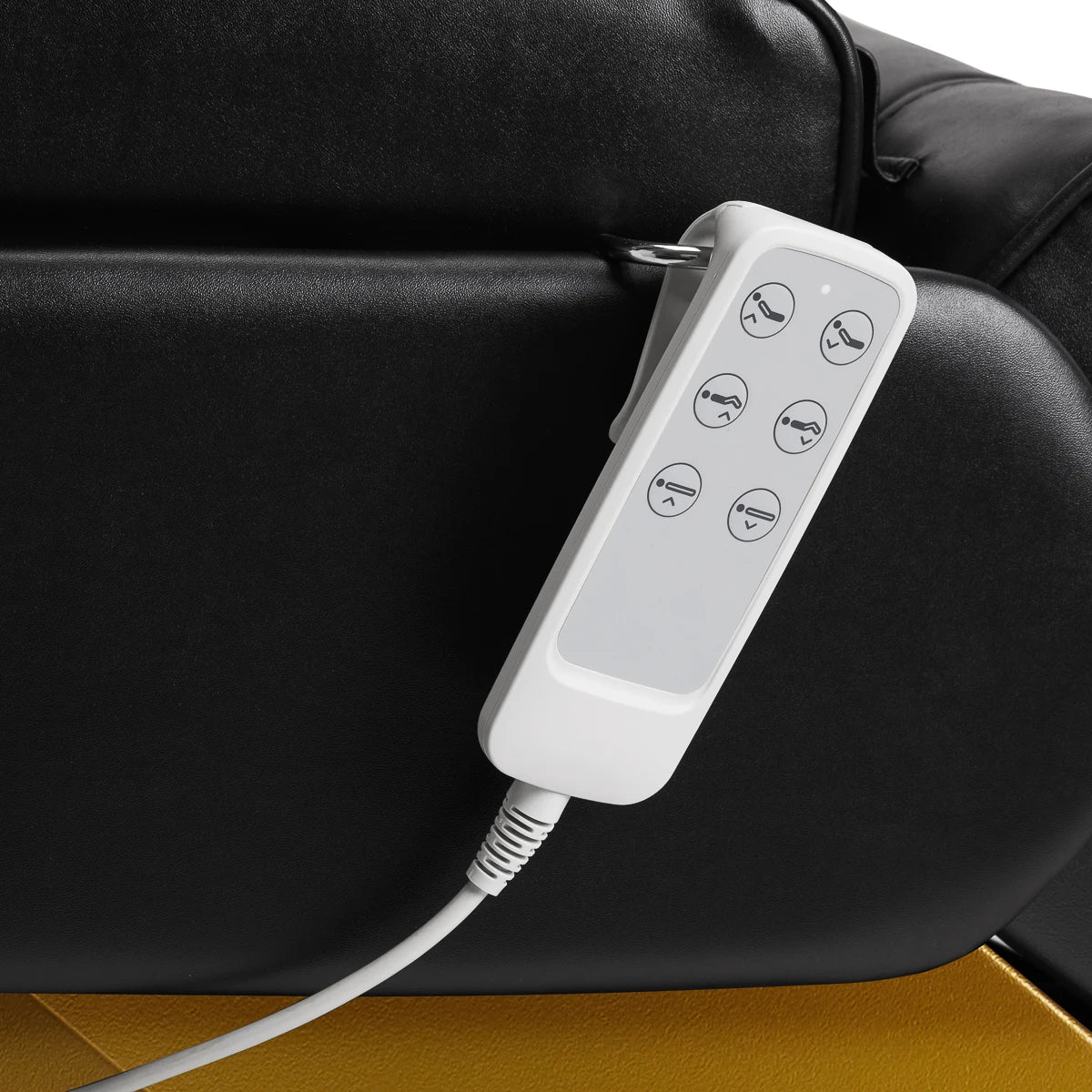 SILLON LUX 273b hoitotuoli, 3 moottoria, kulta-musta