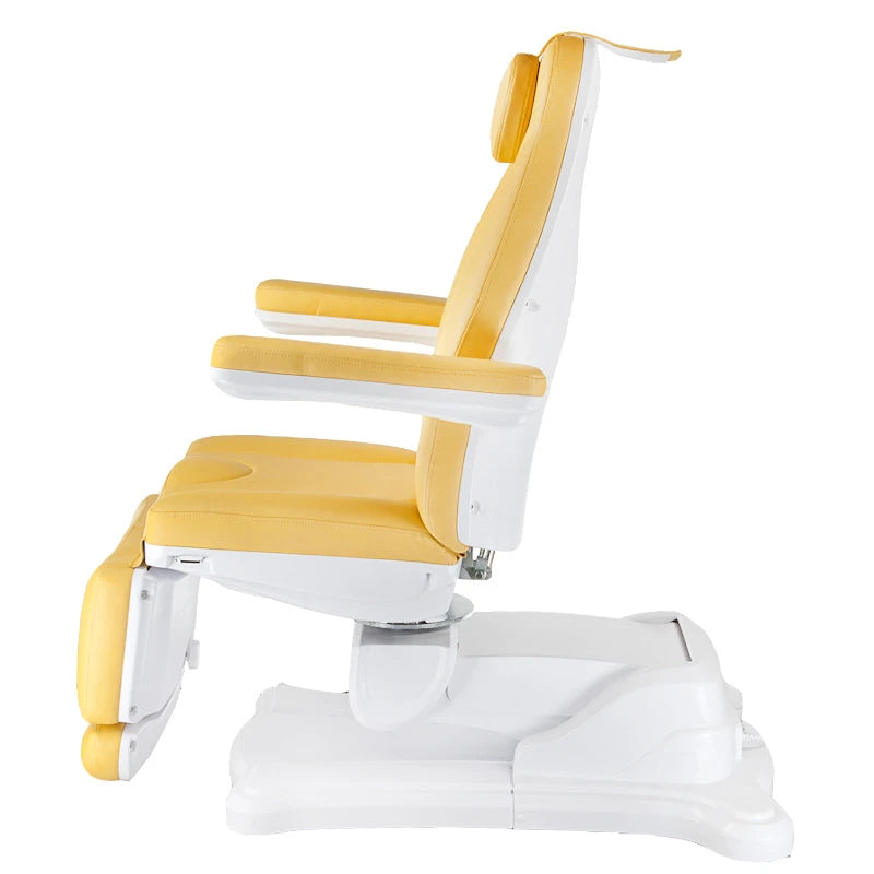 Beauty bed-couche 6672, 4 motors, yellow