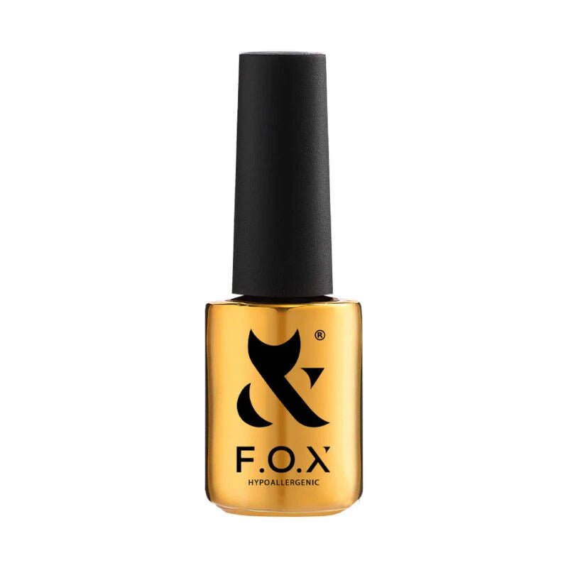 F.O.X Rubber Base Gel, 7 ml, läpinäkyvä