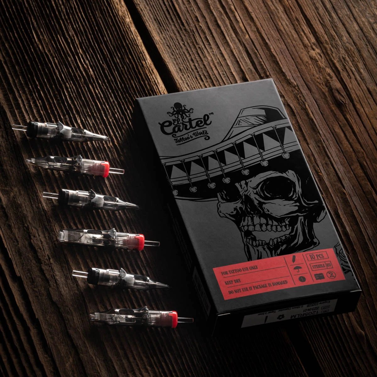 Tatuointineulapatruuna EL CARTEL V2 0,30 13RM Medium taper 10kpl