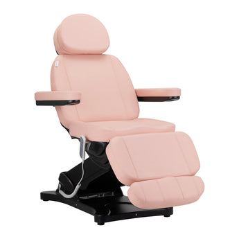 Beauty bed-couche SILLON CLASSIC, 3 motors, pink-black